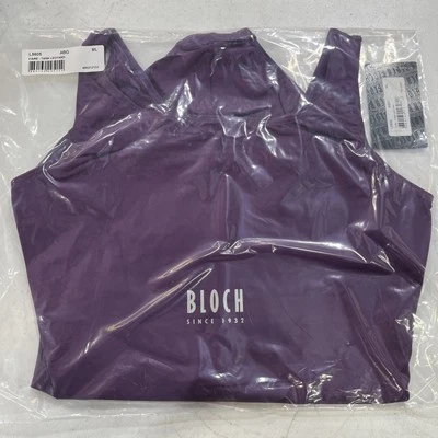 BLOCH L5606 Faire - Tank Leotard Color Aubergine Size ML