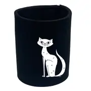 Animal Cat Sitting - Funny Novelty Stubby Holder