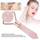 Rose Quartz Face Roller Massager Skin Tightening Lifting AntiWrinkle Facial GHB