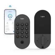 Smart Wi-Fi Deadbolt Lock Keyless Access Auto-Lock Weatherproof IP54