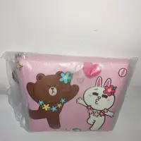 在飛比找蝦皮購物優惠-💕特價💕Line Friends 皮質卡通卡套零錢包 熊大兔