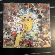 1998 Japanese Pokemon TCG Pikachu Records CD Promo Set No Cards Sealed!