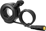 Zeekpowa Daumendrücker Drehgas für Bafang BBS01B/BBS02B/BBS-HD Mid Drive Motoren 3-Pin Female Connector eBike Umbausatz Zubehör