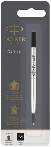 Parker Quink Rollerball Refill Medium BLACK 1950323