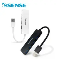 在飛比找momo購物網優惠-【ESENSE 逸盛】ESENSE S347 4合1 USB