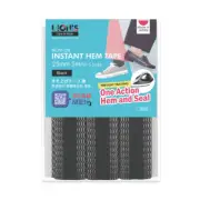 Iron-On Instant Hem Tape 25Mm X 5M (1 Inch X 5.5Yd) Black [ 78026 ]