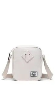 Herschel Supply Co. Heritage Water Resistant Recycled Polyester Crossbody Bag in Moonbeam Tonal at Nordstrom