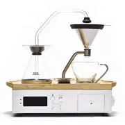 Barisieur Joy Resolve Design Coffee Alarm Maker Clock Timer White Stylish