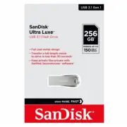 USB 3.1 256GB Flash Drive SanDisk Ultra Luxe Memory Stick Pen PC Mac USB 150Mb/s