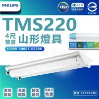 在飛比找momo購物網優惠-【Philips 飛利浦照明】2入組 TMS288 T8 L