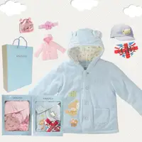在飛比找ETMall東森購物網優惠-【VIVIBABY】100%純棉 秋冬外套衣 禮盒組 新生兒