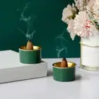 Ceramic Incense Burner Ceramic Incense Holder Cone Incense with Removable Tray