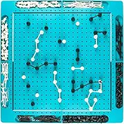 Black and White Chess Board,Educational Toys for Kids | Chain Connection Portable Interactive Chessboard for Family Gatherings, Beginners