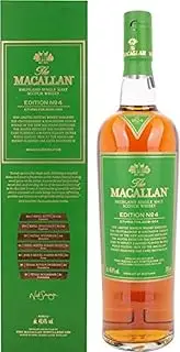 The Macallan edition No. 4 Single Malt Scotch Whisky 700ml @ 48.4% abv