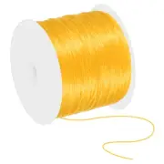38Yard Stretchy Bracelet String 0.5mm Elastic Crystal String Bead Cord Gold Tone