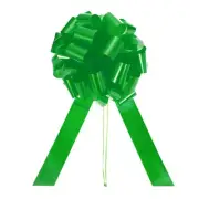 25 Inch Big Car Pull Bow Metallic Giant Bow for Car Decoration, Green