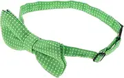 [WATIIFUFU] Green Children Bow Tie Men's Tuxedo Bowknot Pre-tied Tie for Parties Events Comfortable Polyester Toddler Bow Tie Formal Bowtie Accessory