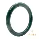 【玉之緣珠寶】天然緬甸翡翠藍綠圓條玉鐲手鐲AQ43(18圍)