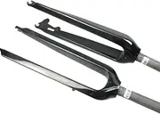 Bike Forks 26/29" Inch Mountain Bike Full Carbon Fibre Bicycle Front Forks Disc Brake Hard Fork Matte Mountain Bike Parts Mountain Bike Forks