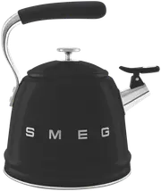 Smeg 50's Style Whistling Kettle Black