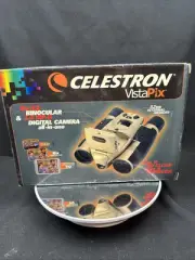 Celestron VistaPix 8x32 3.0 MP Digital Camera Binoculars w/ LCD Screen SD Slot