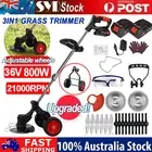 2024 NEW Upgarded 36V 2500W Electric Cordless Grass Trimmer Whipper Snipper AUS