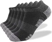 [OZGHD] 6 Pairs Mens Low Cut Socks Men Pack Comfort Cushion Casual Socks