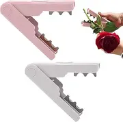Rose Dethorner Tool,Thorn Stripper Tool,Flower Dethorner Tool,Flower Thorn Stripper,Thorn Remover,Leaf Thorn Tool for Roses Floral Arrangements Thorn Remover,Flower Thorn Stripper by Mruyhtop