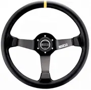 Sparco 015R345MSN Suede Steering Wheel