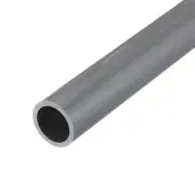 PVC Rigid Round Pipe 20.6mm ID 26mm(1") OD 350mm Light Grey High Impact