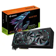 Gigabyte AORUS GeForce RTX‚Nc 5070 Ti MASTER 16G, 2670 MHz, CUDA 8960, 28 Gbps, GDDR7, 256 bi,t PCI-E 5.0, PSU 750W, DisplayPort 2.1b x3 HDMI 2.1b x1