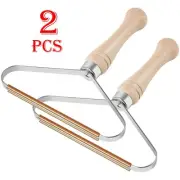2 Pack Pet Hair Remover Multi Fabric Edge & Carpet Scraper Dog, Cat Hair Remover