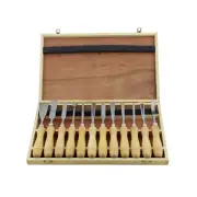 12PCS/SET Wood Carving Tools Set Wood Chisel Tools Kit for Carving Woodworking