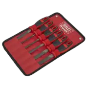 Engineer's File Set 6pc 150mm AK580 Sealey New