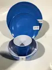Serroni Melamine 16 Piece Cornflower Blue Dinner Set RRP $159.20