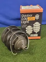 Lot Of 6 New BWF Outdoor Louver Pagoda Garden Lights Arch Bronze
