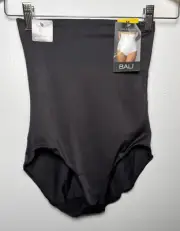 NWT Bali Never Ending Smooth Firm High Waist Shaper Brief Control Med Black