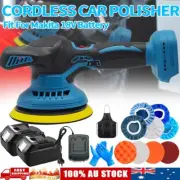 Cordless Car Polisher 150mm Buffer Sander Polishing Tool Battery For Makita 18V