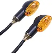 Motorcycle Indicators Turning For S&uzuki Motorcycle Incandescent Lamp Universal Turn Signal Lights Indicator Blinker Running(Black Yellow Shell)