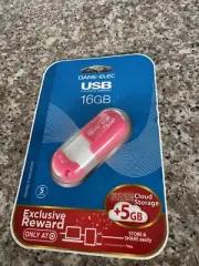 Dane-Elec DA-ZMP-16G-CA-G2 16 GB USB Flash Drive - Pink White Sealed