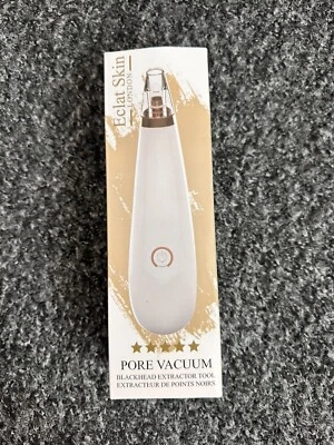 Eclat skin London pore vacuum blackhead extractor beauty tool