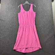 The North Face Taggart Dress Women's 8 Azalea Pink Sleeveless Stretch Hiking