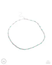 Paparazzi Bemused Basic Green Choker NWT