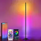 2 in 1 Dimmable Floor Lamp, Smart Corner LED Floor Lamp with App and Remote C...