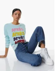 NWT Alice + Olivia Gleeson Après Alpes sweater size M