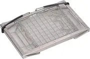 Folding Camp Stove Toaster Rack and Mesh, Portable Stainless Steel Outdoor Stovetop Toaster Rack Japanese Style Bread Toaster Net Camping Cookware for Picnic Fishing Hiking