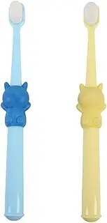 EXAOMBLE Friendly Toothbrush Pcs Boys and Girls Soft Bristle Toothbrush for Easy Cleaning