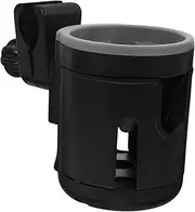 SWOOMEY Adjustable Stroller Cup Holder Multi Functional Dual Beverage Holder for Bottles Easy Installation Lightweight Durable Design for Convenient Travel
