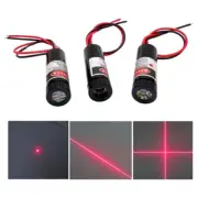 650nm Red Laser Dot/Line/Cross Module Adjustable Diode Laser Module 24V /12x35mm