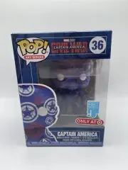 Funko Pop! - CAPTAIN AMERICA: Civil War - Target - 36 - Art Series NEW